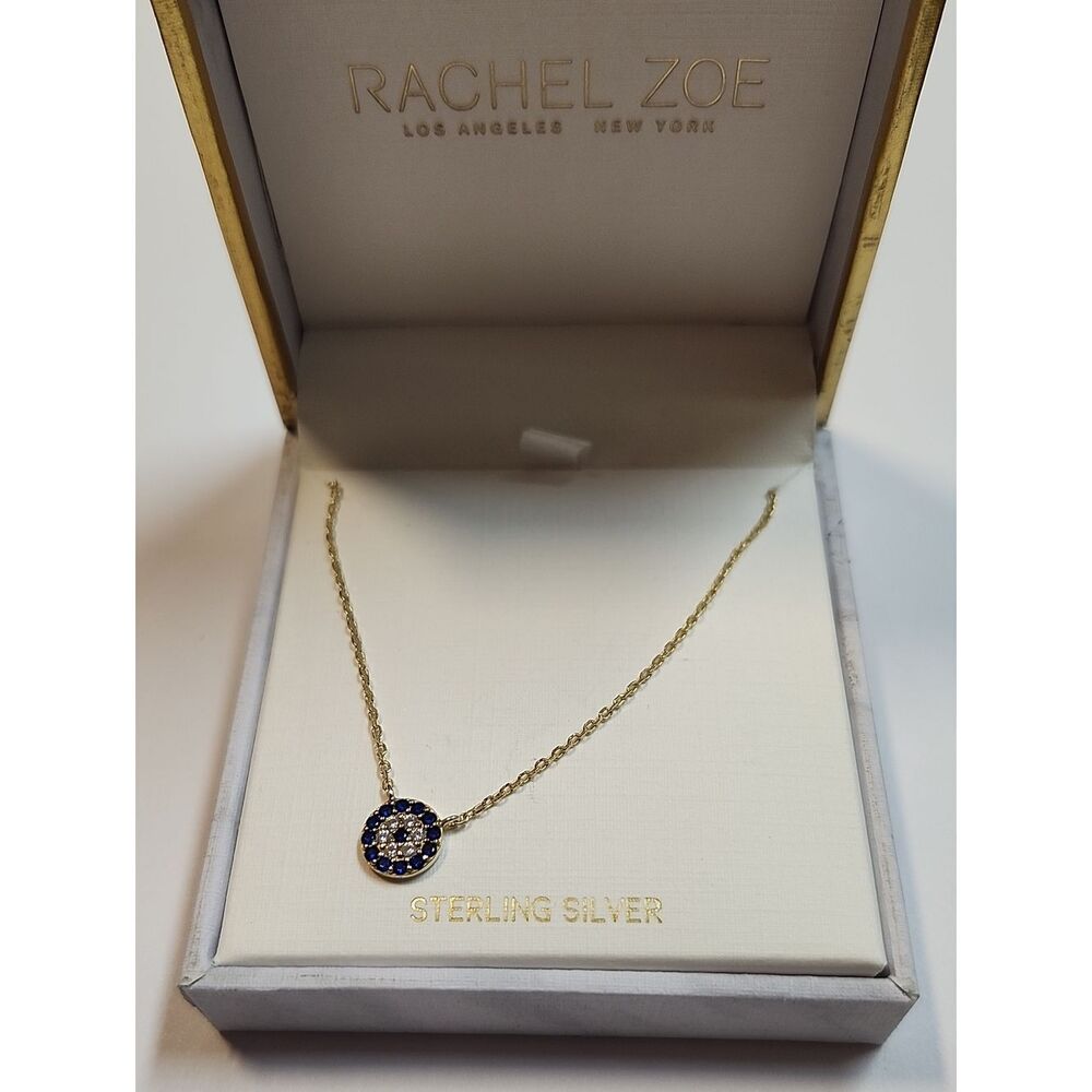 Rachel Zoe Necklace Gold Over Sterling Silver